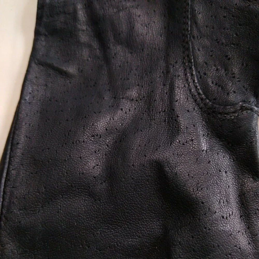 Vtg Soft Leather Driving Gloves 10